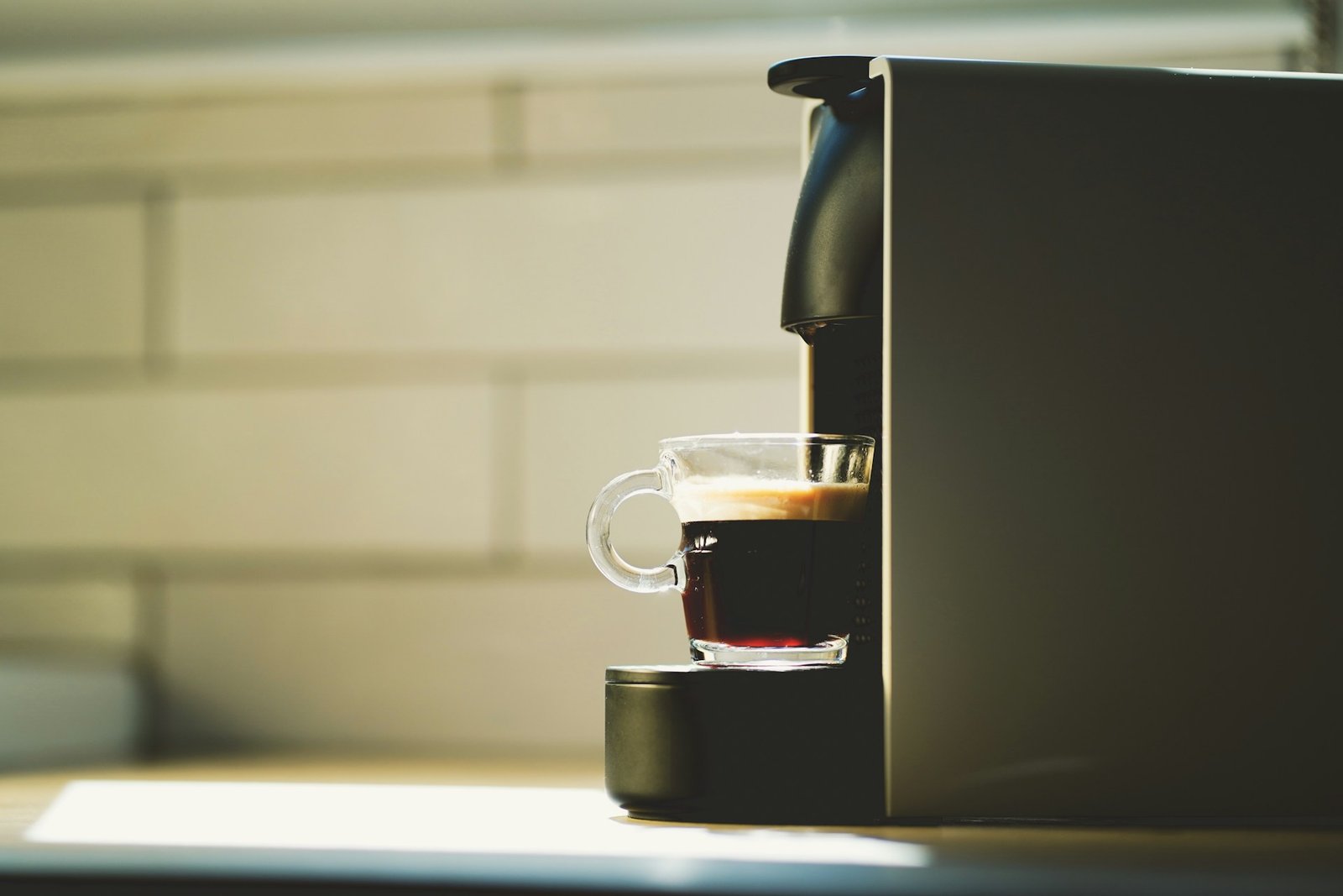 Wassertank einer Kaffeemaschine
